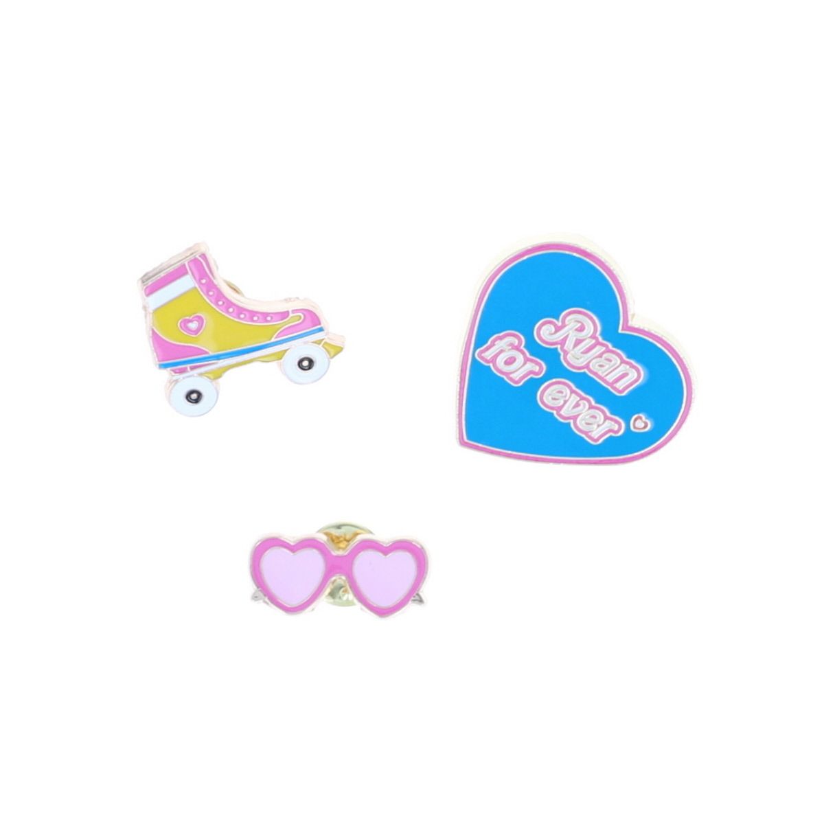 Lot de 3 pin's Ryan for Ever Roodoudou