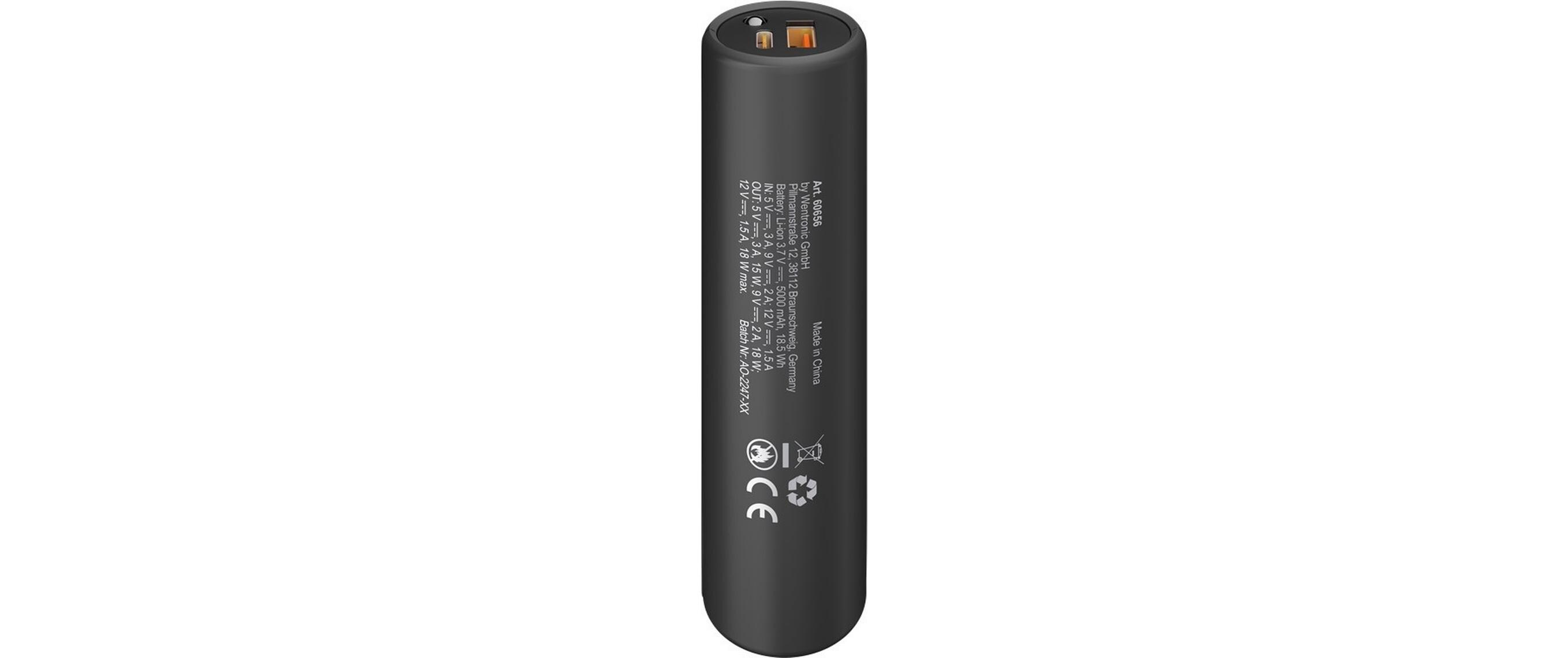 Powerbank Bike 5000 mAhBike-Powerbank inkl. Fahrradhalterung