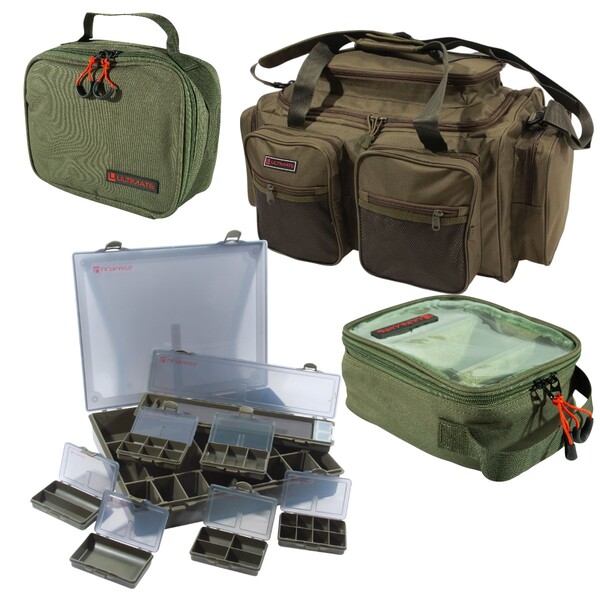Kit de rangement Ultimate Carp Luggage Tacklebox Set