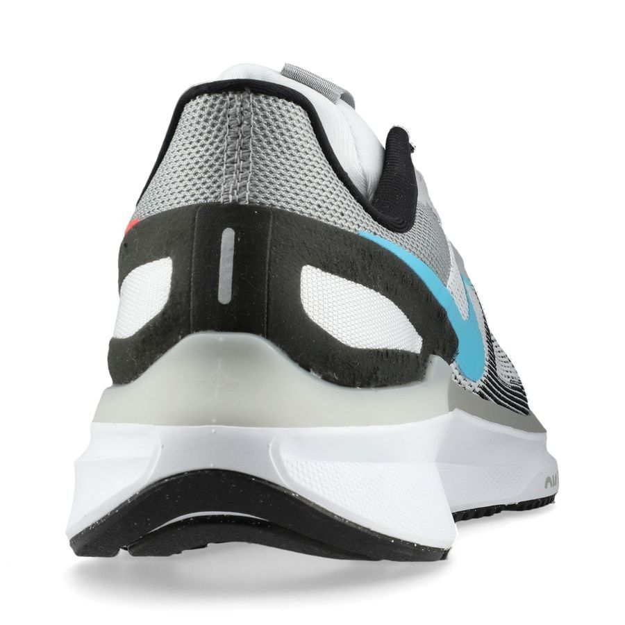 Nike Chaussures de Running Air Zoom Structure 25 - Blanc/Bleu/Noir/Rouge