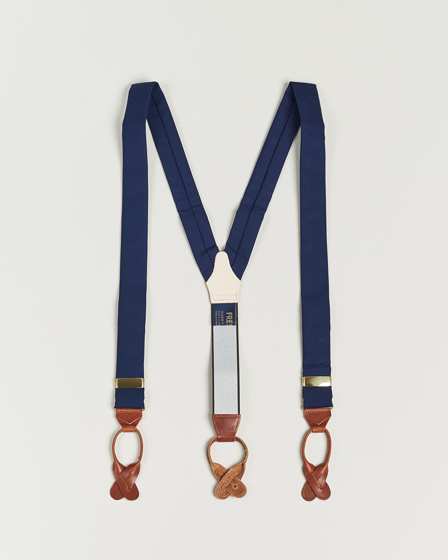 Albert Thurston Fresco Braces 38mm Royal Blue