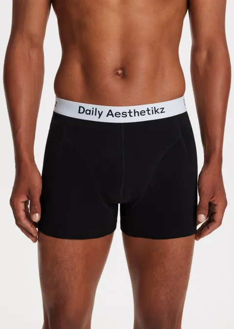 Boxer 3-pack zwart (ZWART)