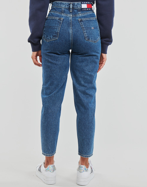 Tommy Jeans - MOM JEAN UHR TPRD DF6134 - Bleu