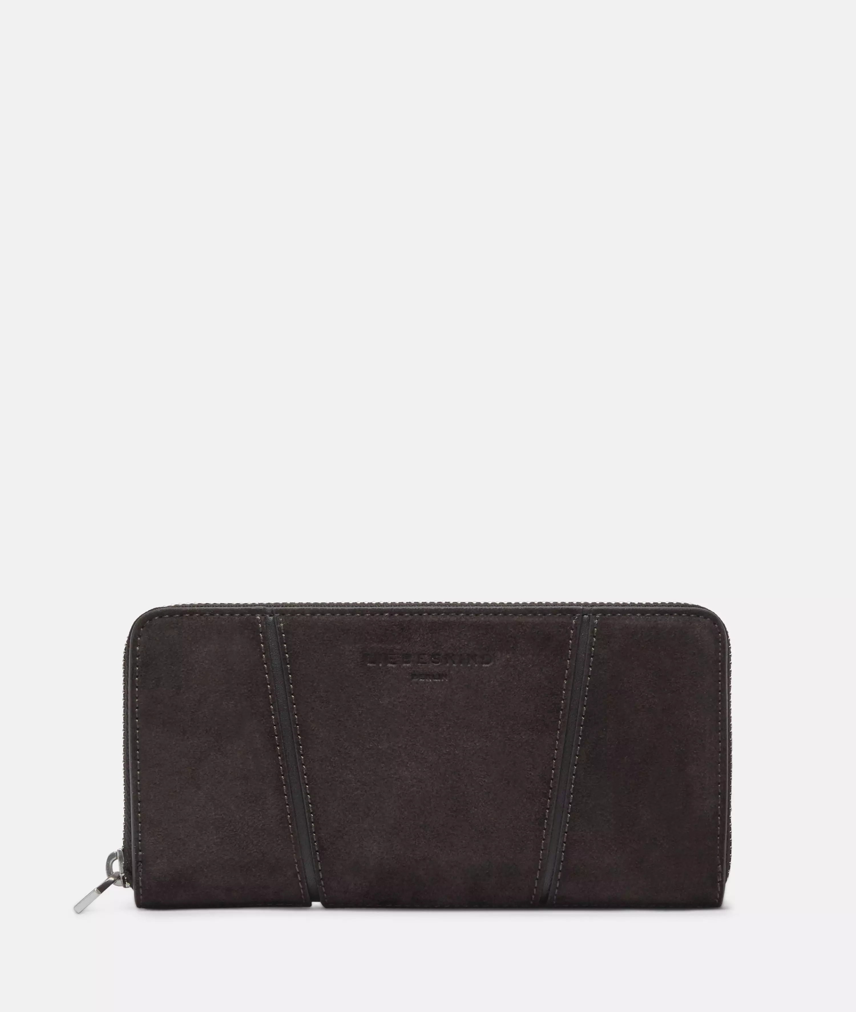 Wallet Large wallet in suede look