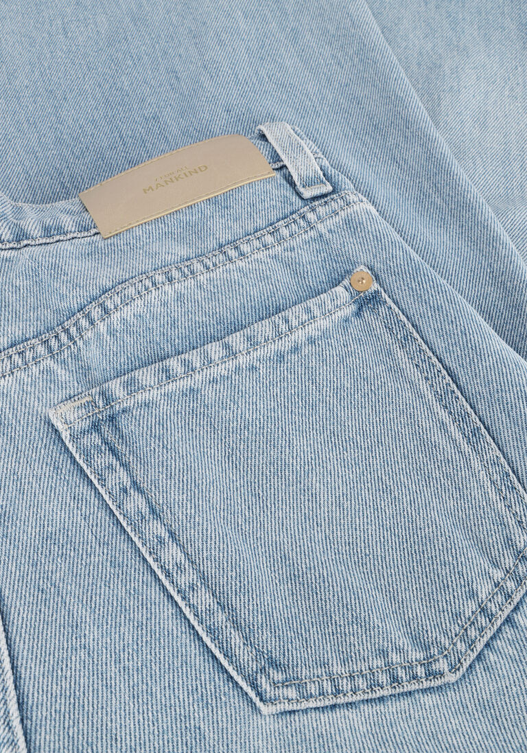 lichtblauwe 7 for all mankind wide jeans modern dojo tailorless tre
