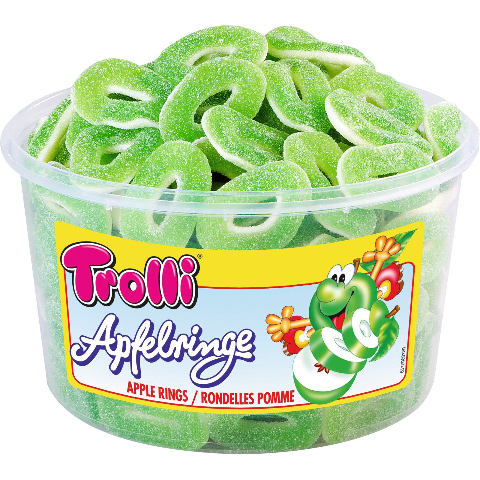 Trolli saure Apfelringe 150 Stk 1200 g