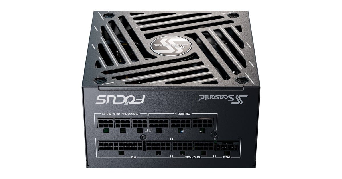 SeasonicFOCUS GX-850-V4 ATX3.1 modulaire 850 watt voeding   (Zwart, 1x 12VHPWR, 3x PCIe)