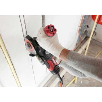 SKIL haakse slijper (slijptol) 9132AB 850W 125mm - antivibratie zijhandgreep