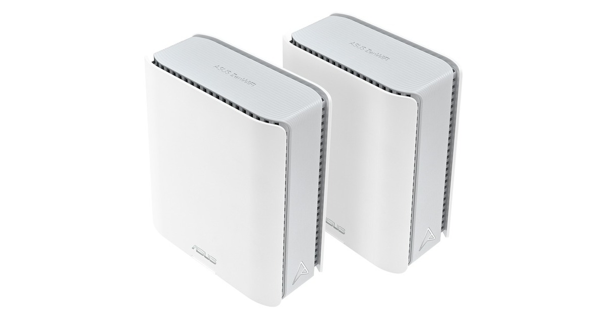 ASUSZenWiFi BT10 mesh router  (Wit, 2 stuks)