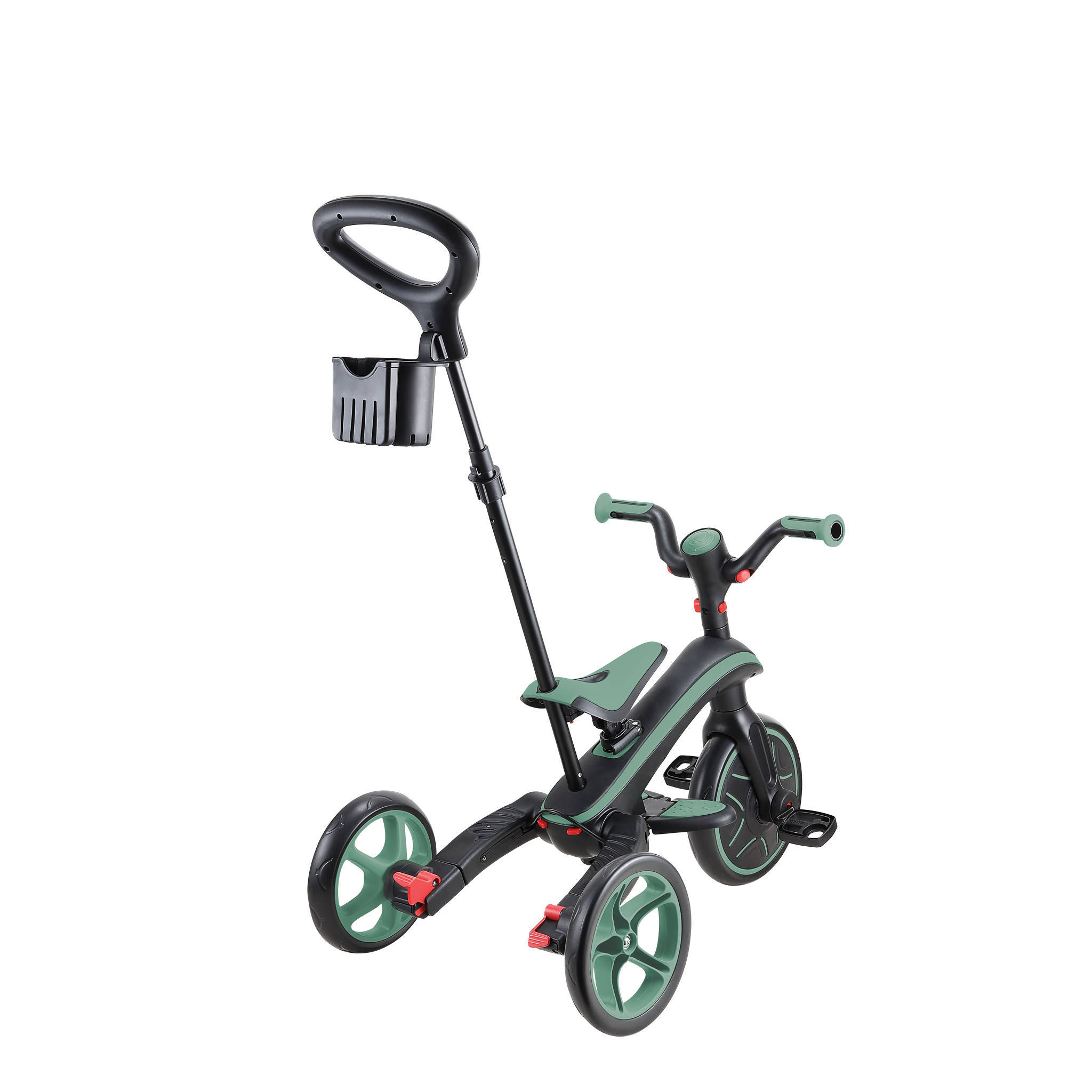 Globber Trike Foldable 4 in 1 Olive
