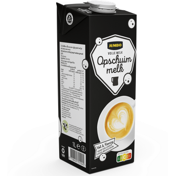 Jumbo Volle Opschuimmelk 1 L