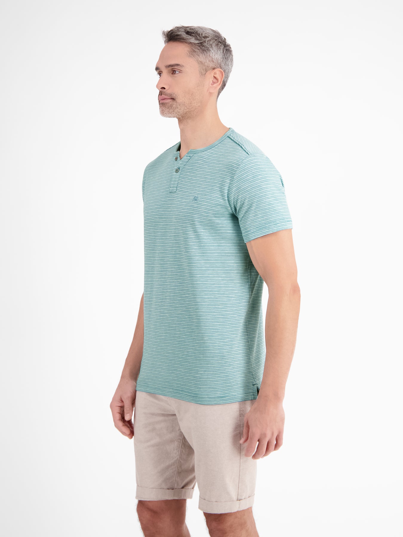 Gestreiftes Serafinoshirt, gestrickt