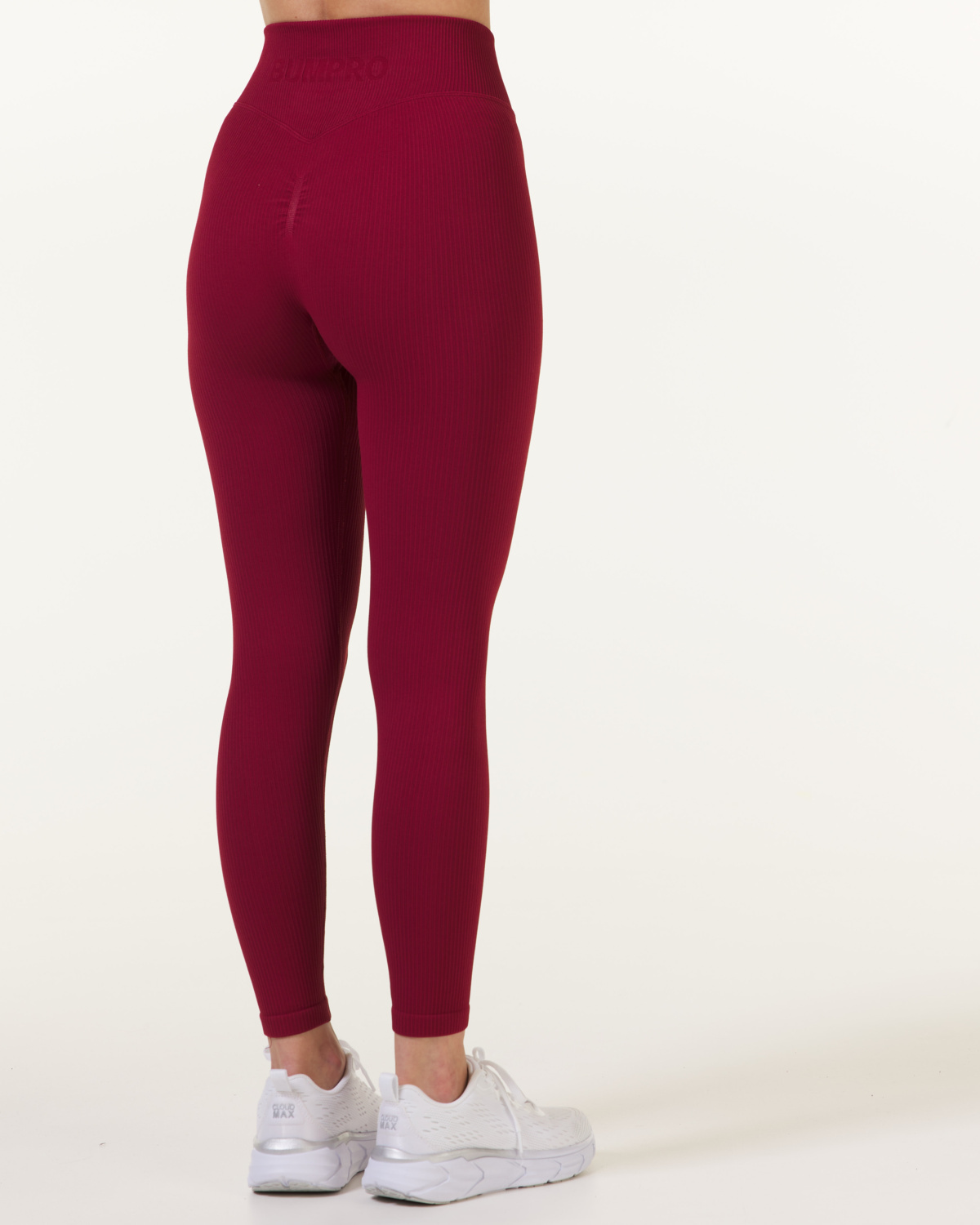 Bumpro 2-PACK Perfect Rib Scrunchie Tights Wine
