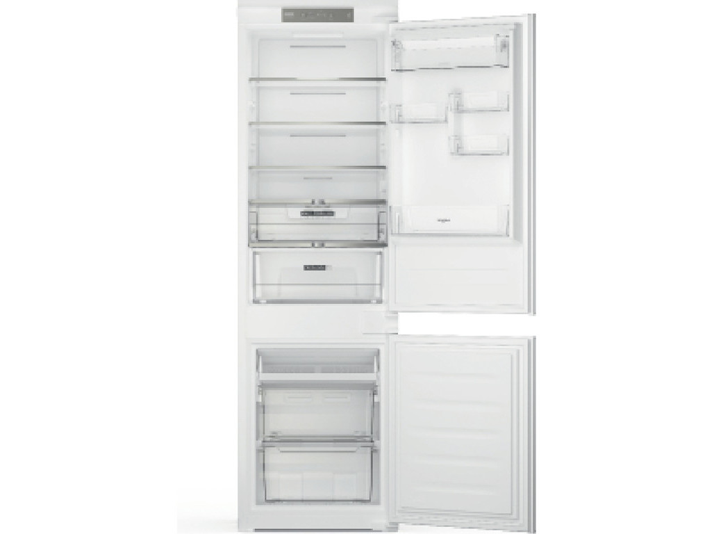 COMBINADO DE ENCASTRE WHIRLPOOL WHC18 T322 BRANCO E 250L NO FROST