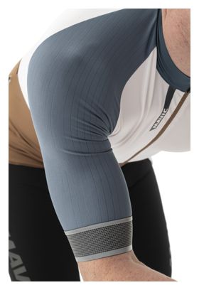 Maillot Manches Courtes Mavic Ksyrium Blanc/Bleu Clair