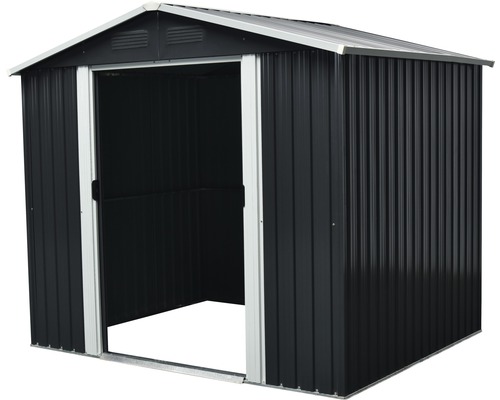 PERGART Dresden II 86 tuinhuis, 236 x 174 cm, leigrijs