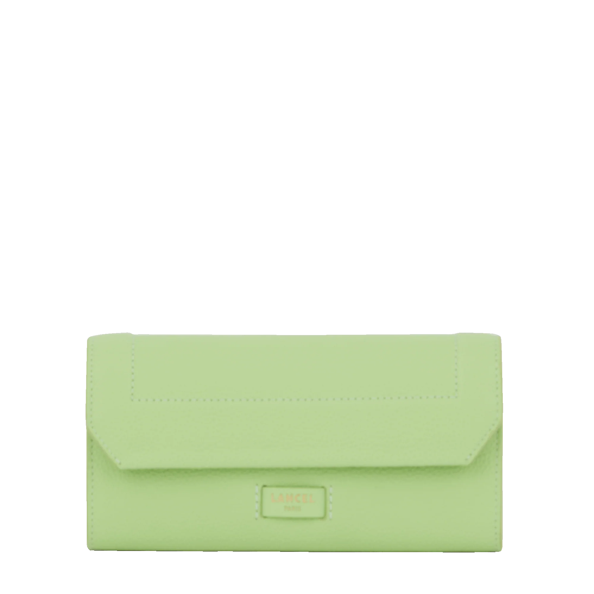 Portefeuille slim rabat Ninon de Lancel-Vert pomme