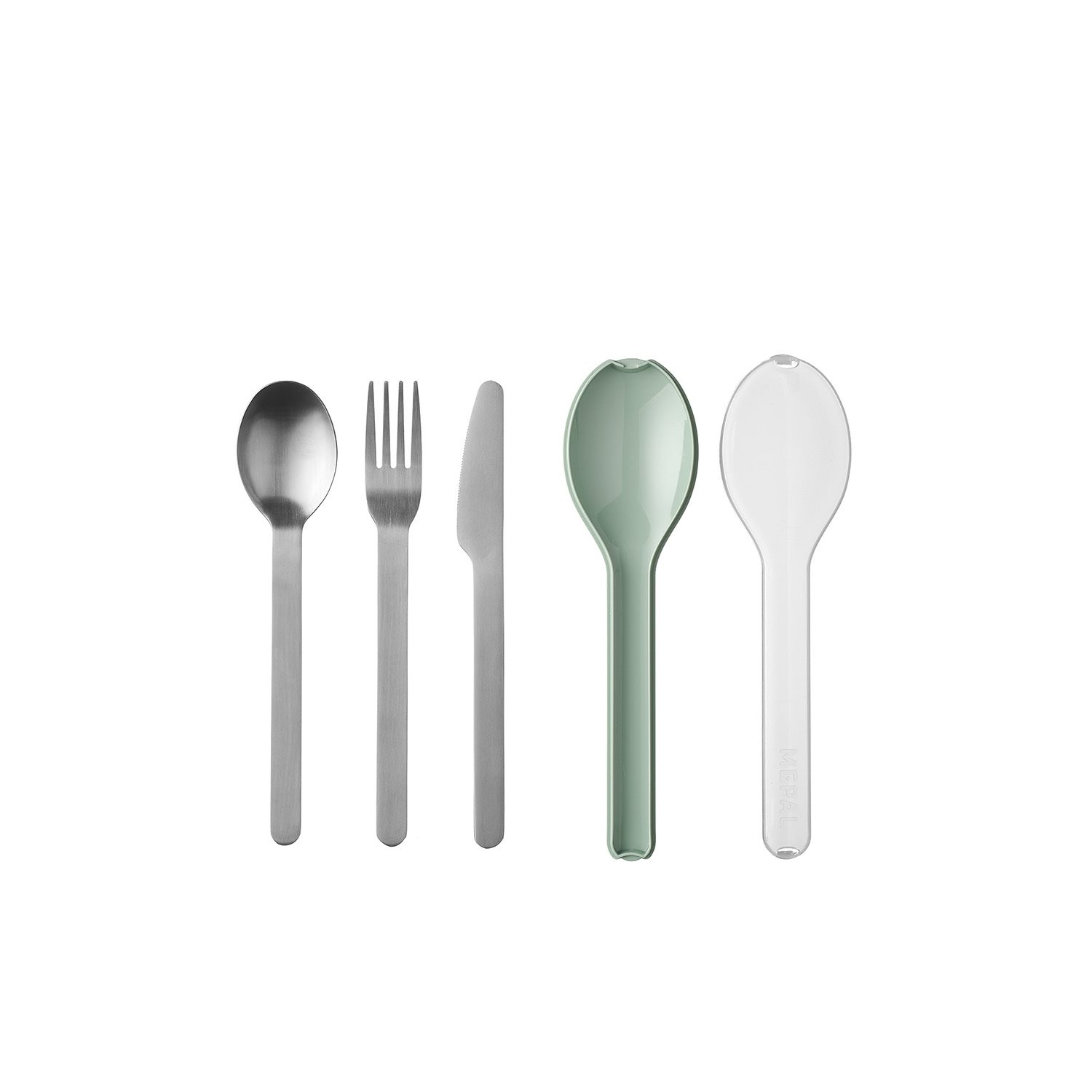 Mepal Ellipse Cutlery 3-Pieces nordic sage