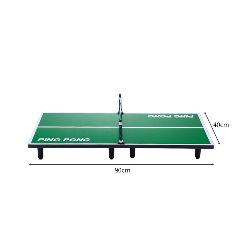 (90x40cm) Mini Tischtennis Ping Pong Tischspiel mit Schläger / Netz / Ball