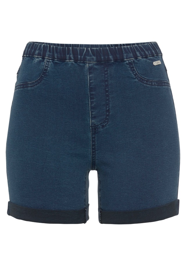 Buffalo Shorts  in elastischem Denim mit zwei Gesässtaschen