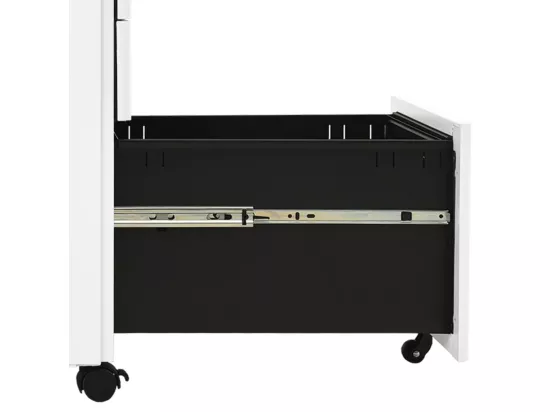 Classeur mobile Blanc 30x45x59 cm Acier