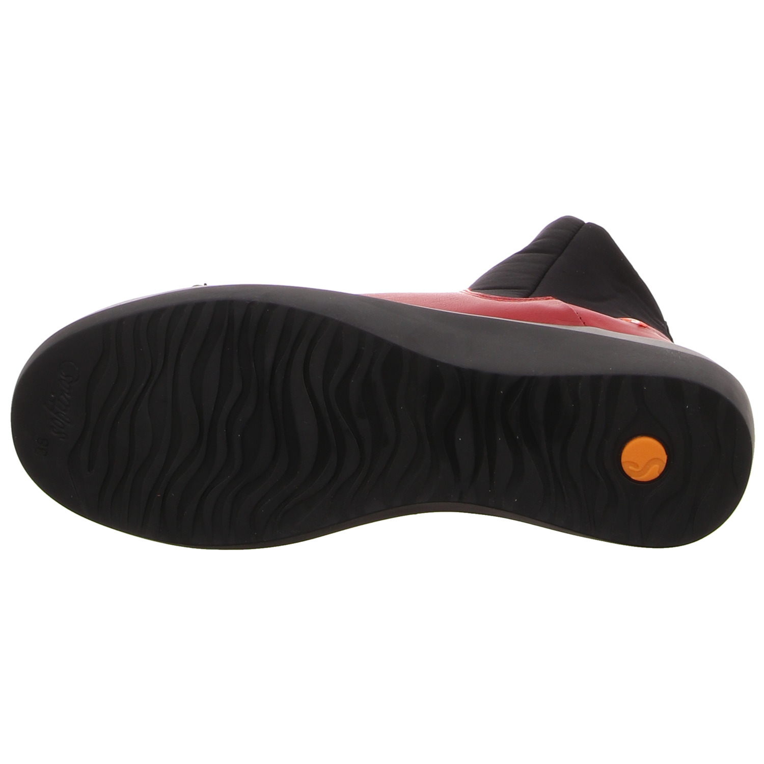 Softinos Stiefelette rot