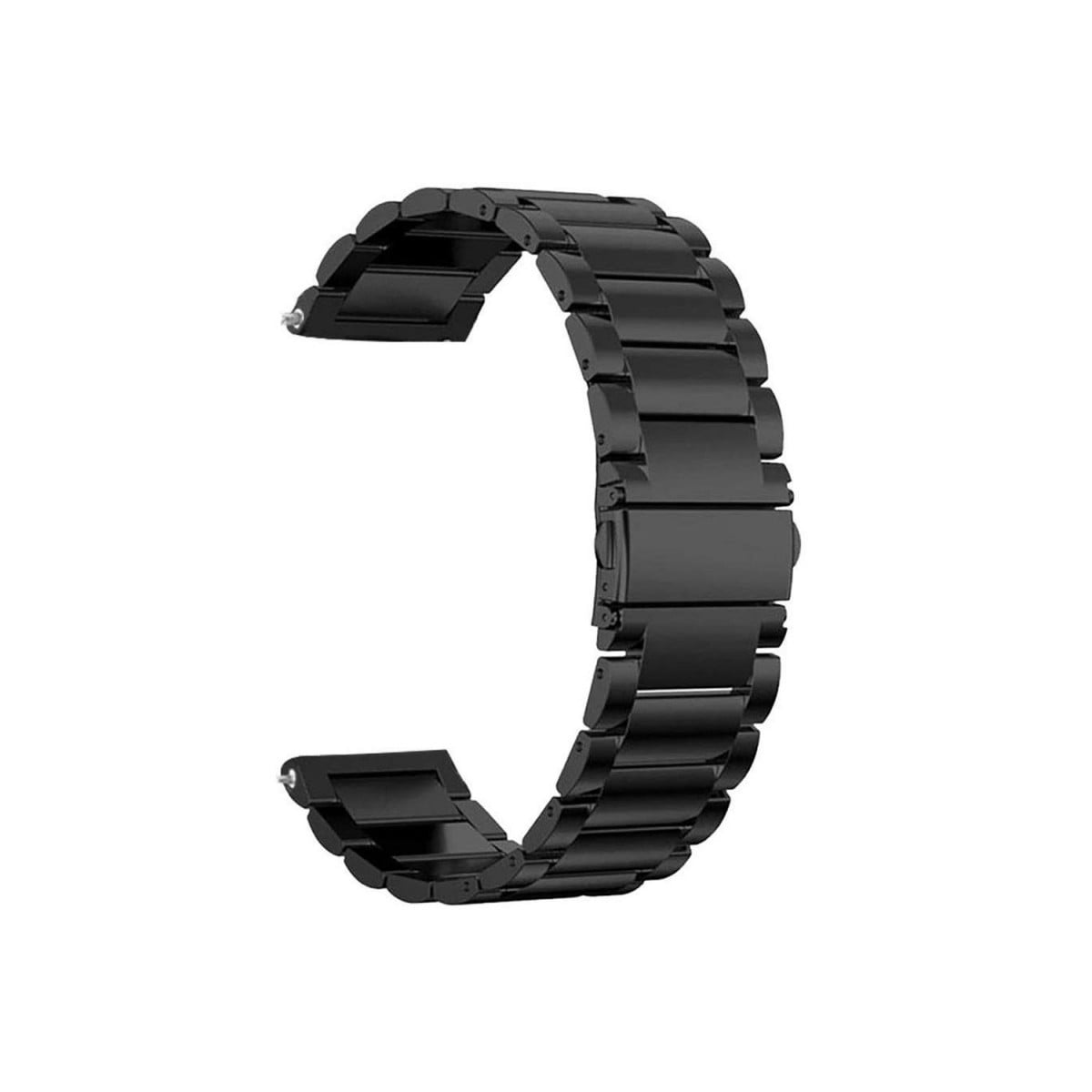 Armbånd Rustfritt stål Fitbit Versa 2 - Svart