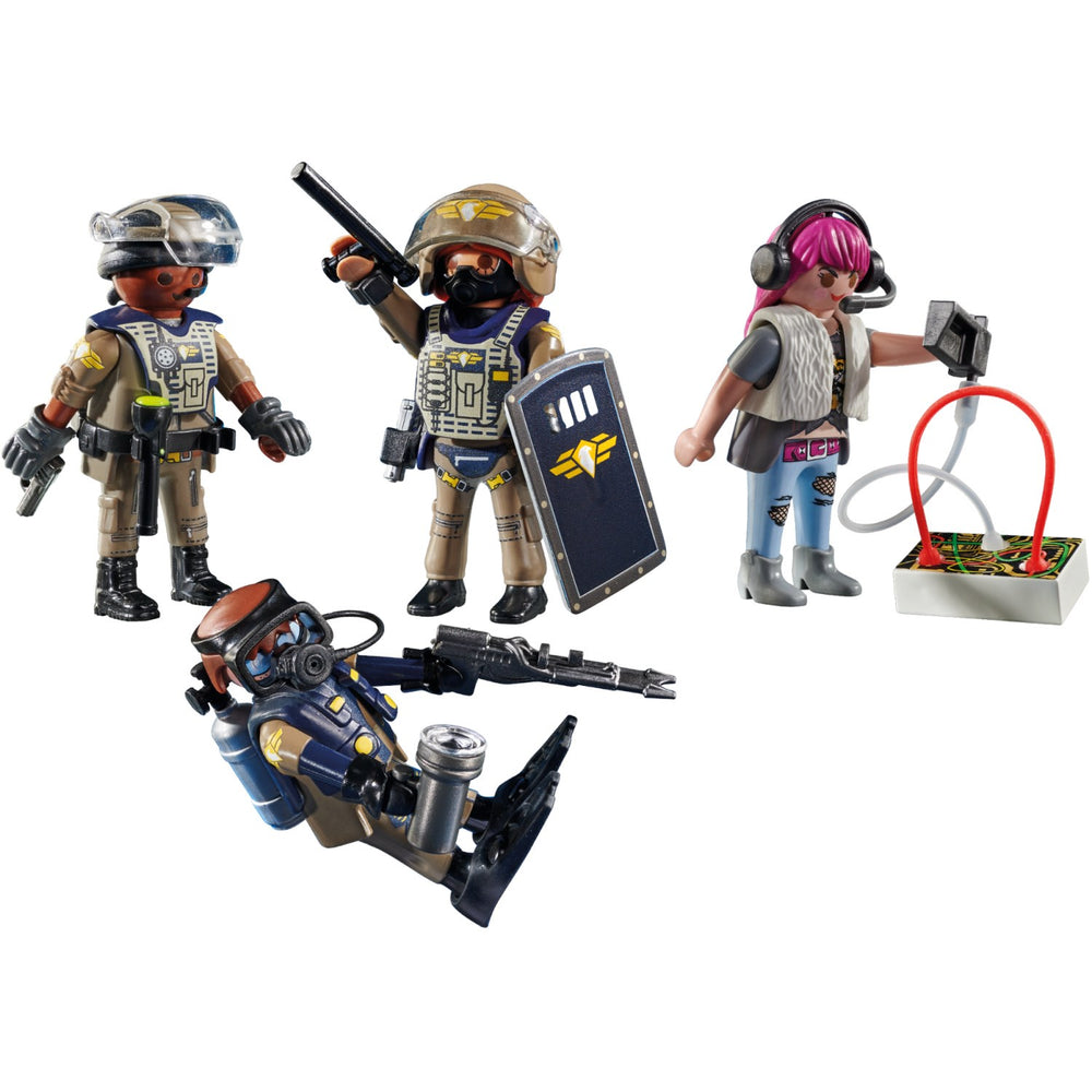 Køb Playmobil® Tactical Unit Figur Sæt