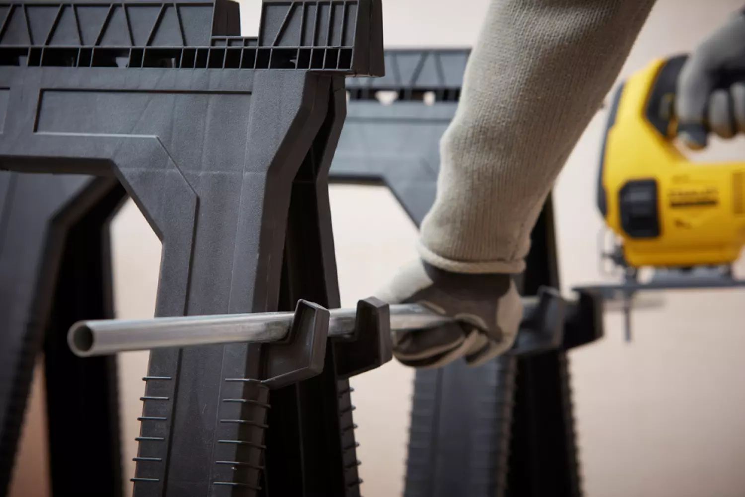 Stanley 1-70-713 Kunststof schragen - draagcapaciteit 450 kg (set van 2 stuks)