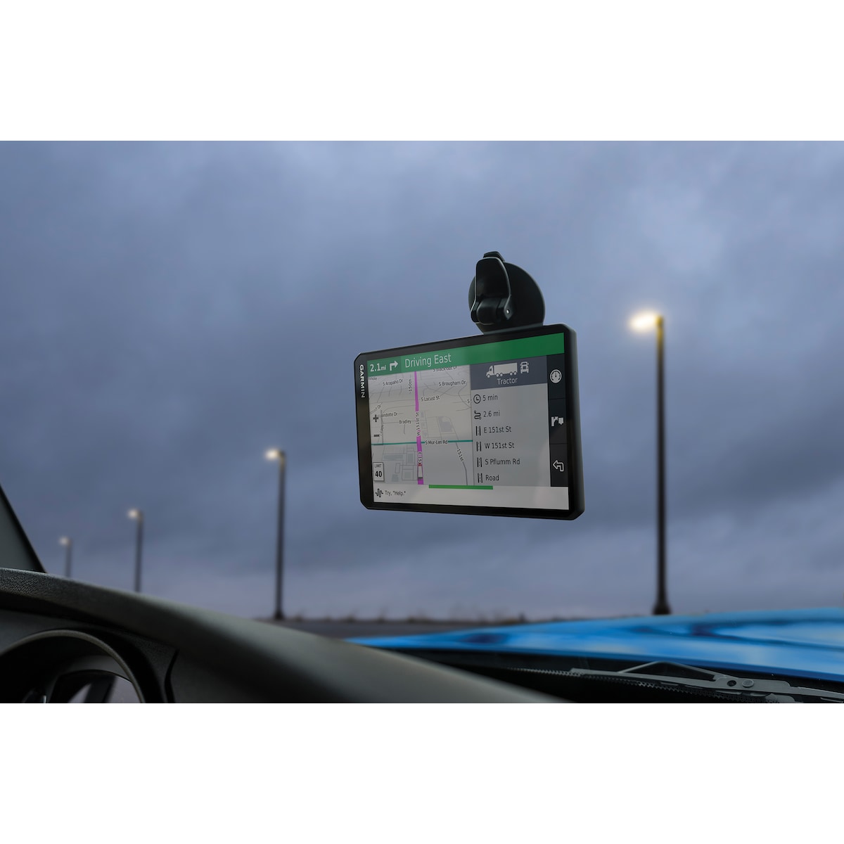 Garmin dēzl LGV810 GPS for lastebiler
