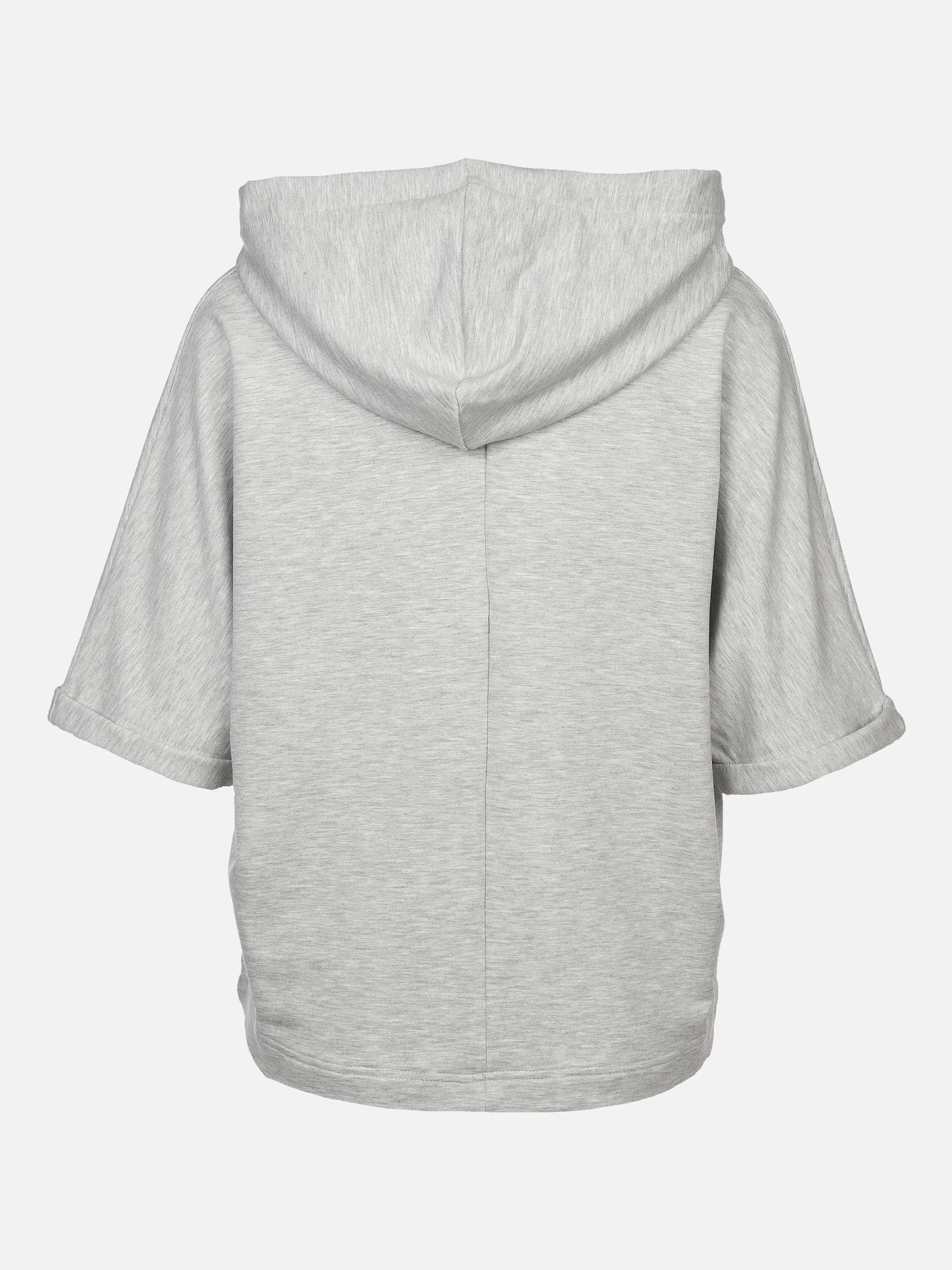 Damen Hoodie mit kurzen Ärmeln