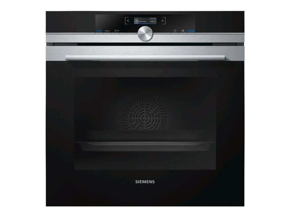 Siemens iQ700 HM676G0S6 Indbygningsovn med mikrobølgefunktion