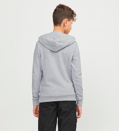Jack & Jones Kapuzenpullover - JjeBradley - Noos - Light Grey Me