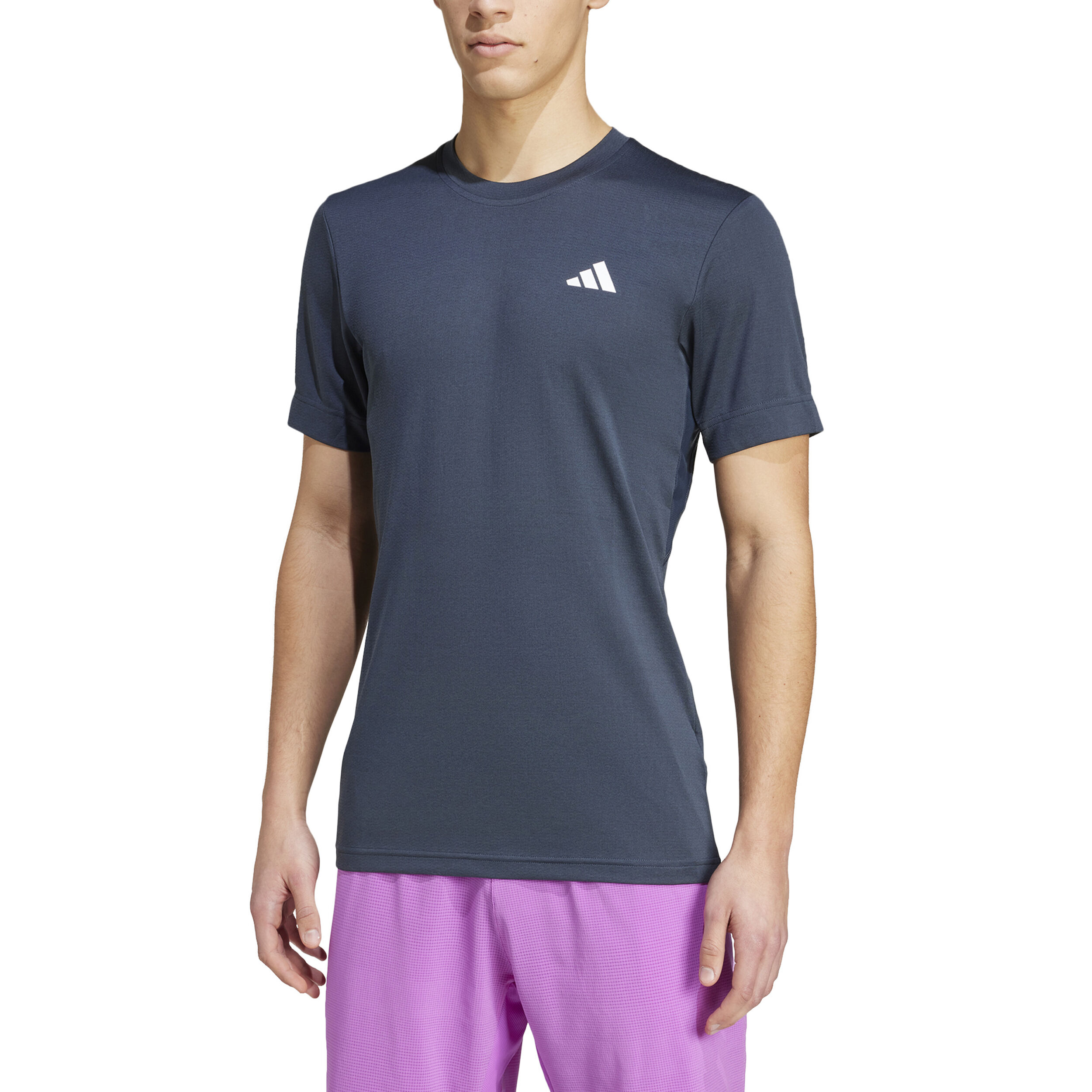 adidas Freelift T-shirt Hommes - Bleu Foncé