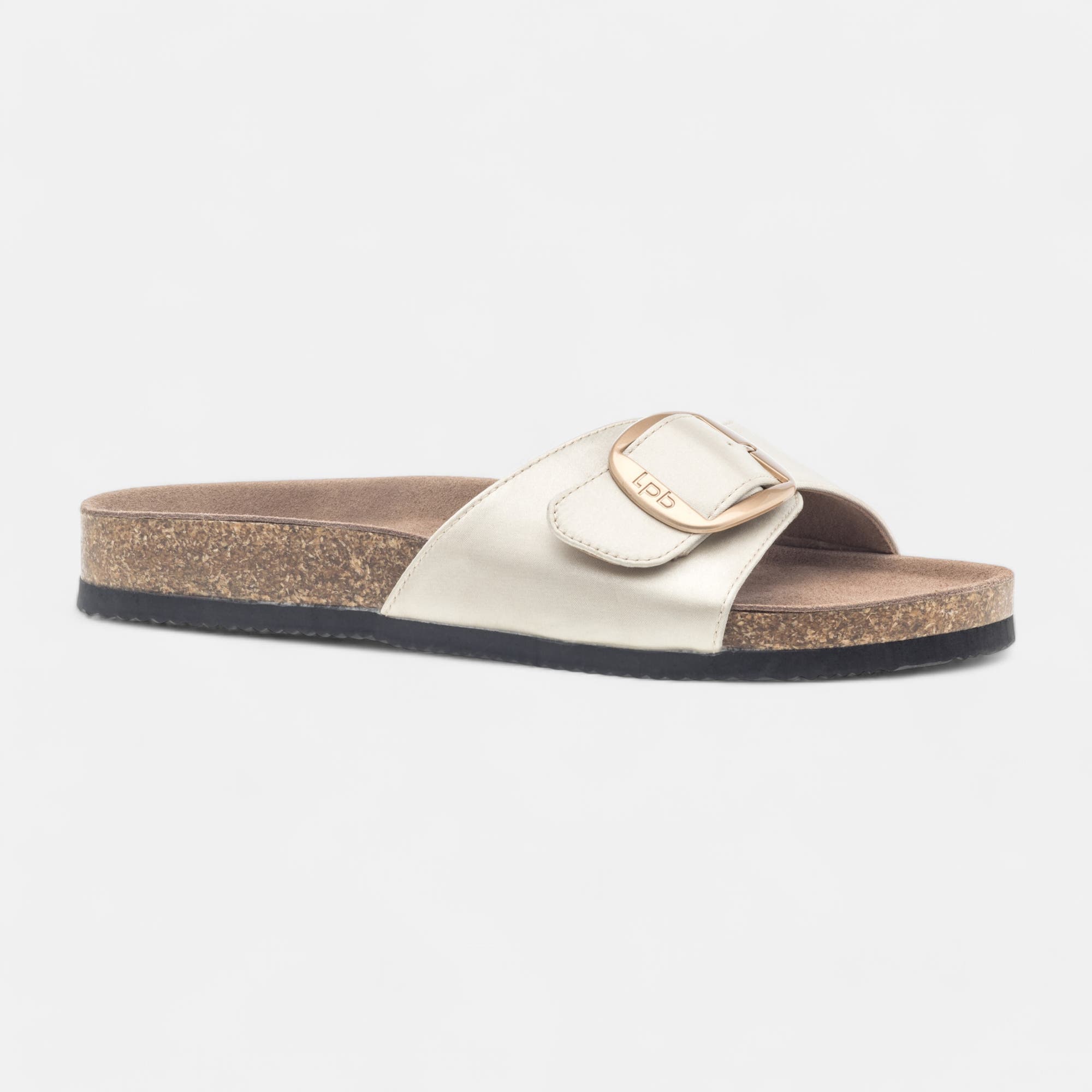 Mules semelle liège Femme beige