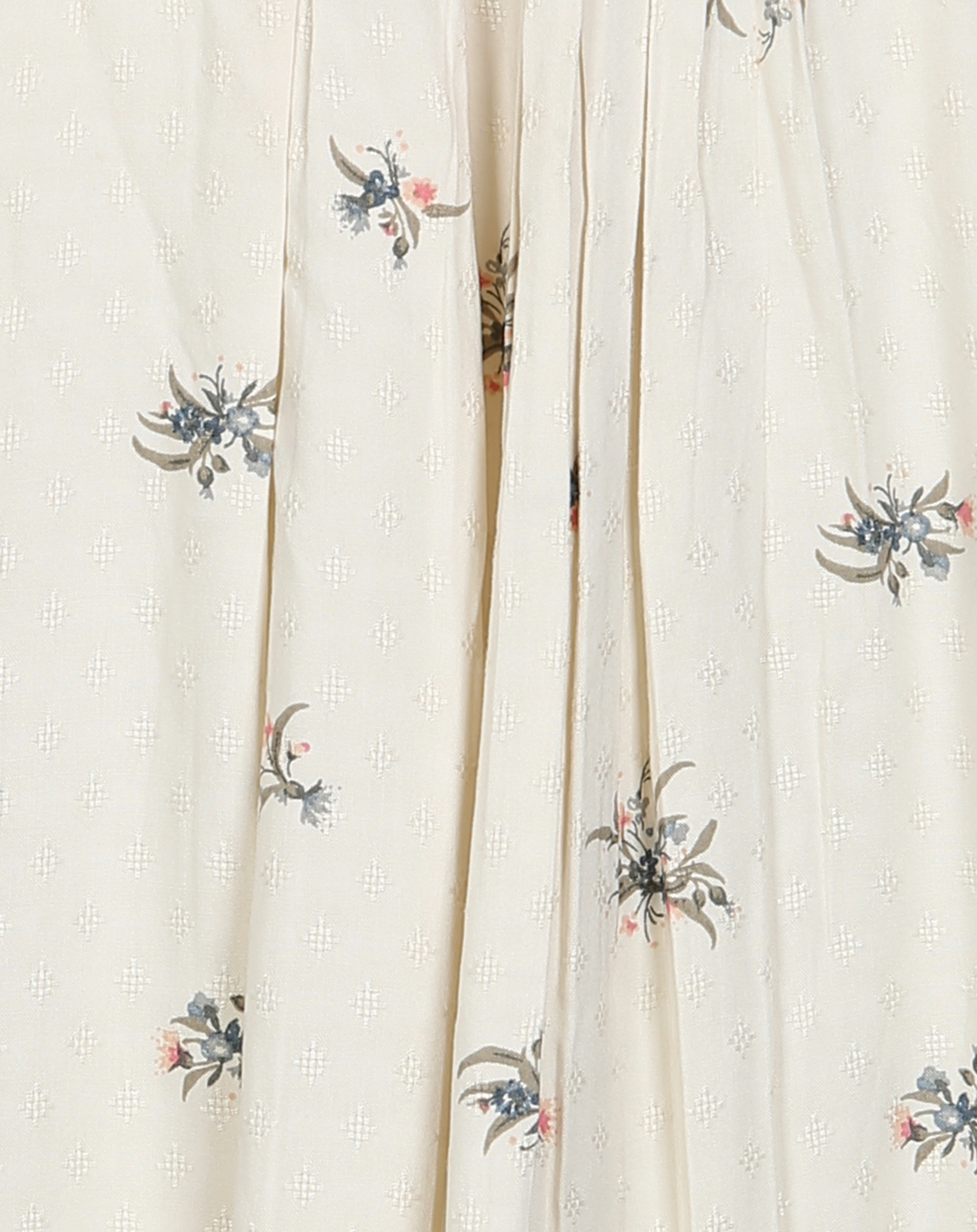 Kurzarmkleid DELINA - SPRING BLOOM in beige