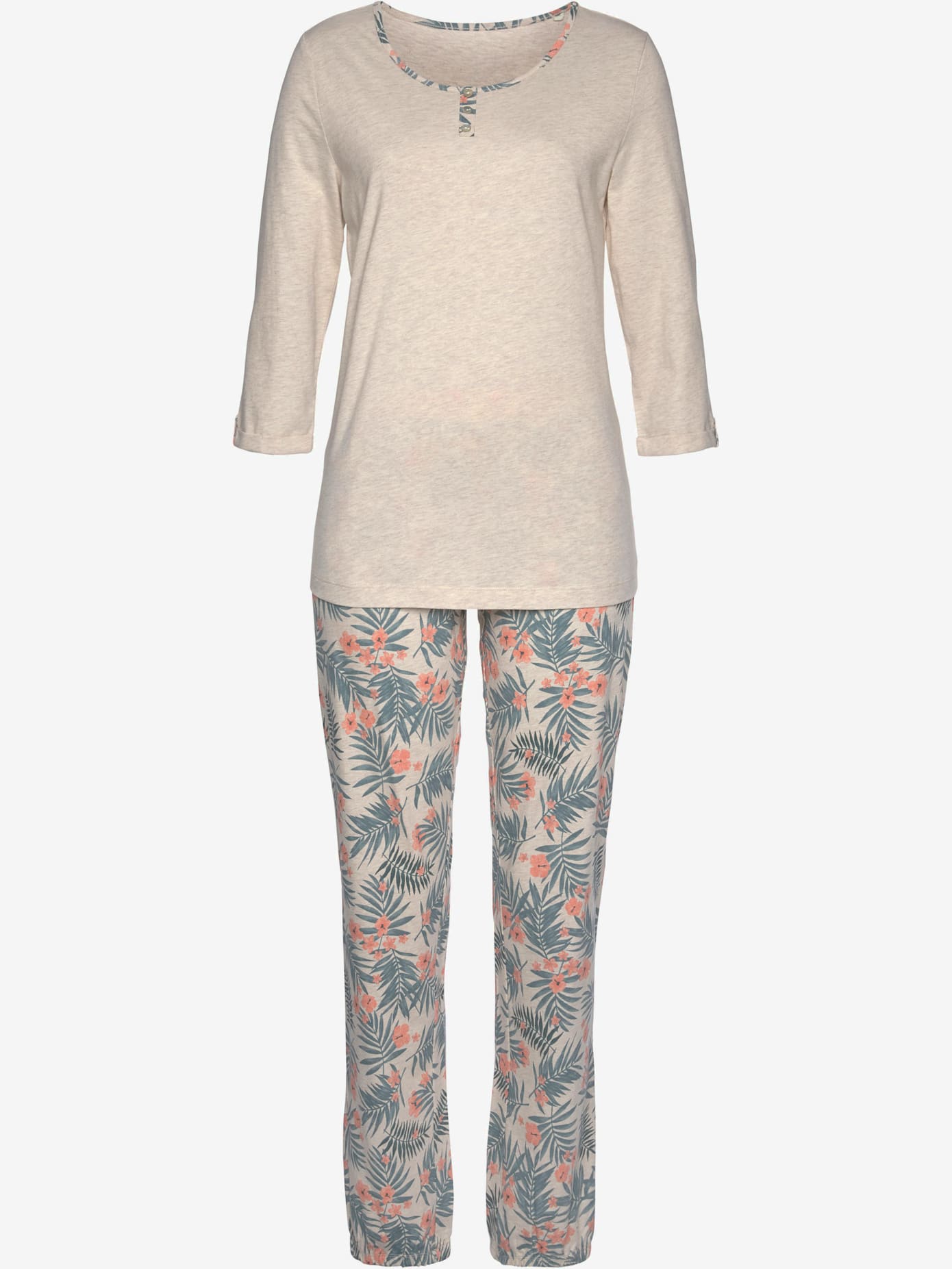Pyjama avec pantalon imprimé