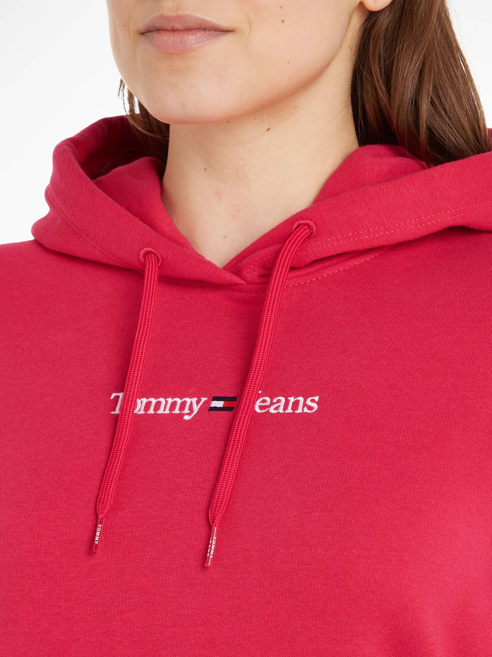 Tommy Jeans| Damen Hoodie TJW REG SERIF LINEAR HOODIE