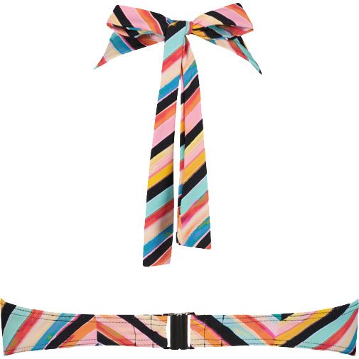 Cyell Bikini Top Damen chevron chic