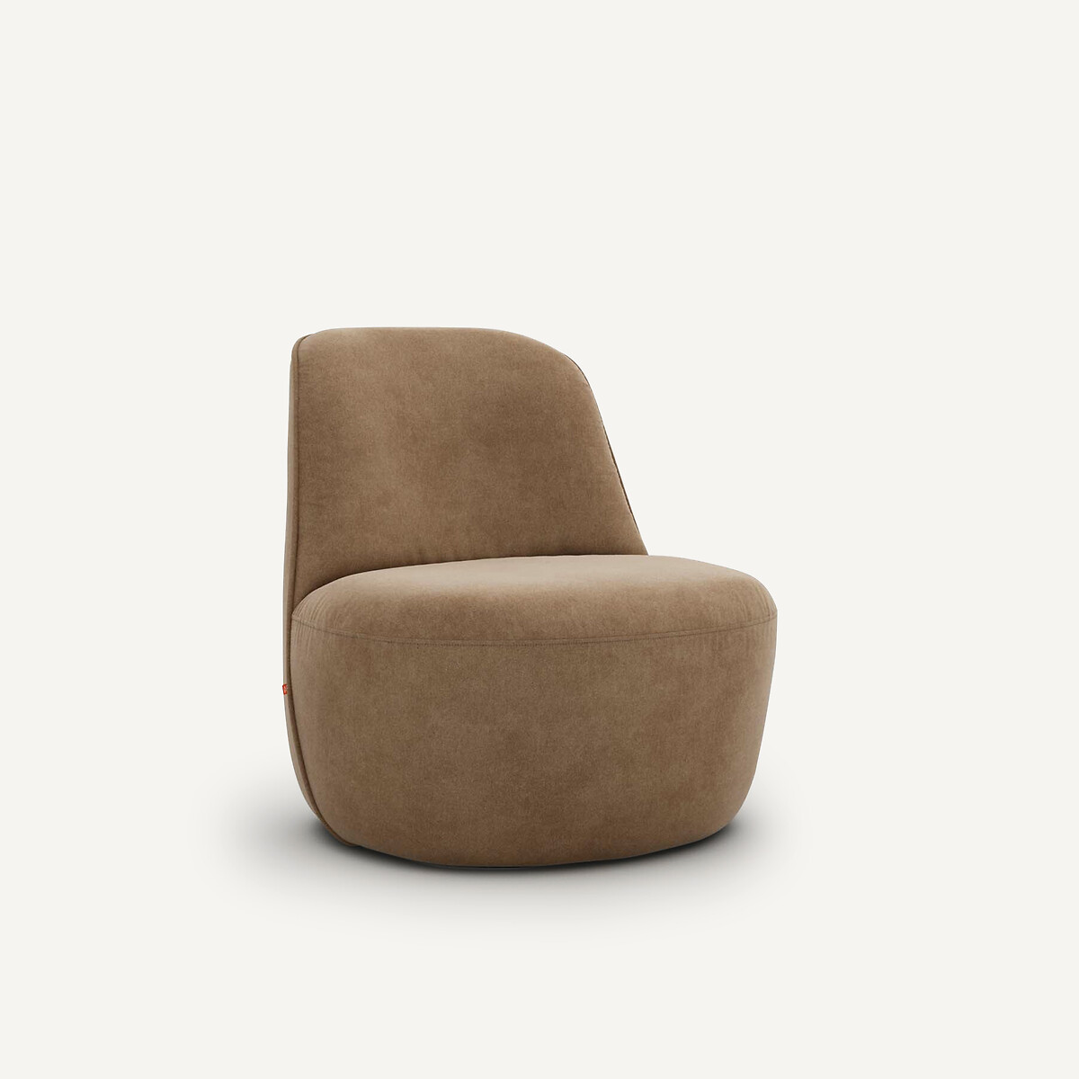 AM.PM<br>Draaifauteuil em fluweel lavado com pedra, Rosebury
