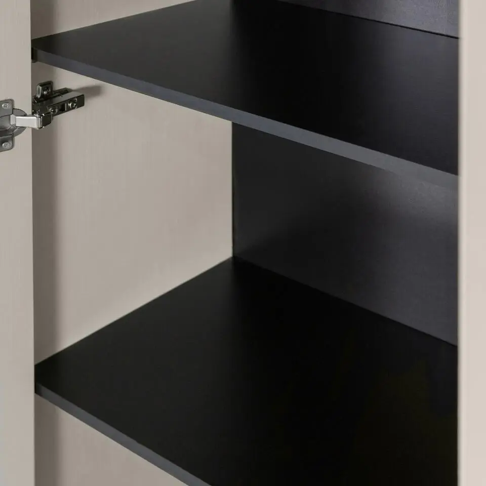 WOOOD Silas Hoge Kast - Grenen - Dust - 210x60x36