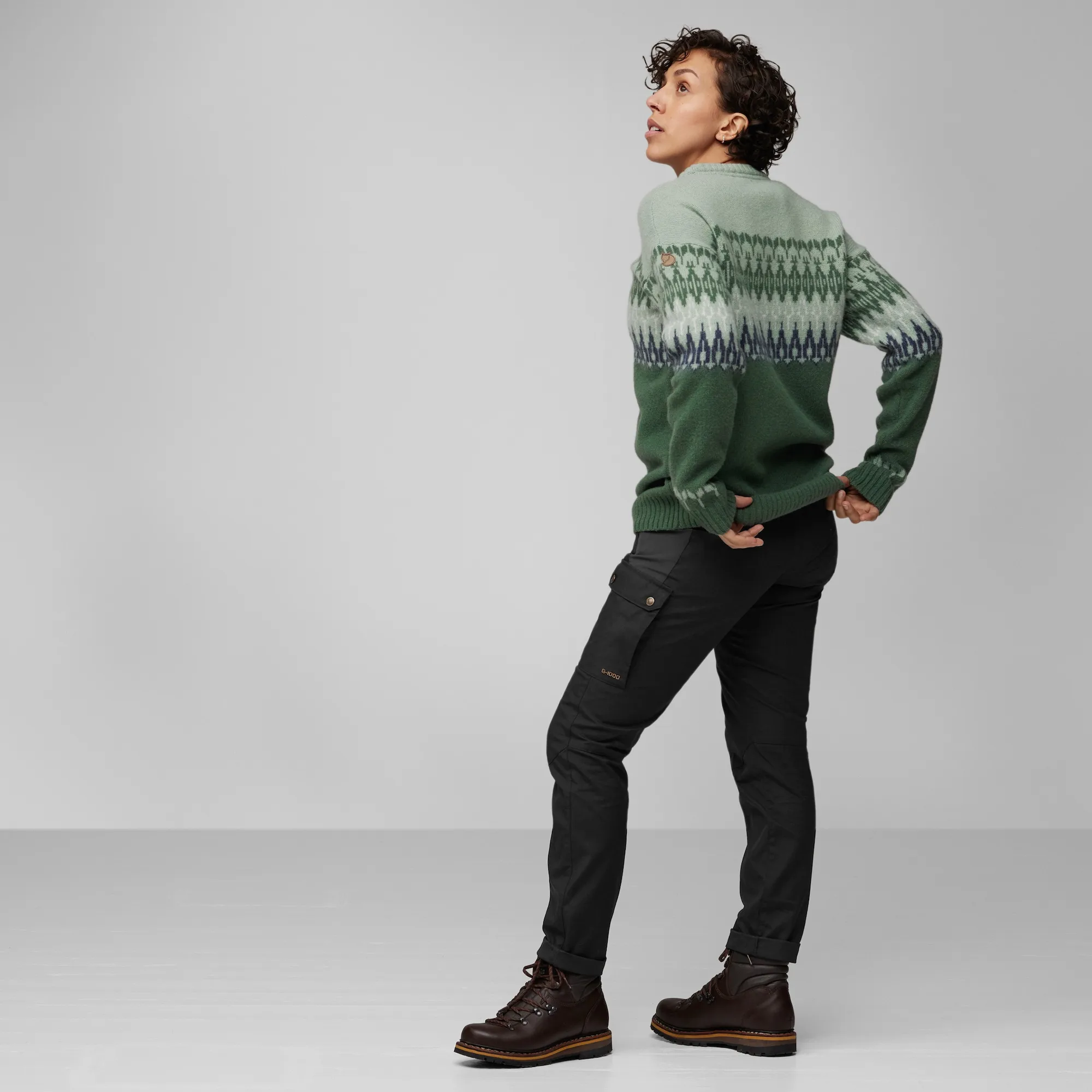 Fjällräven Övik Path Knit W Dark Navy-Navy