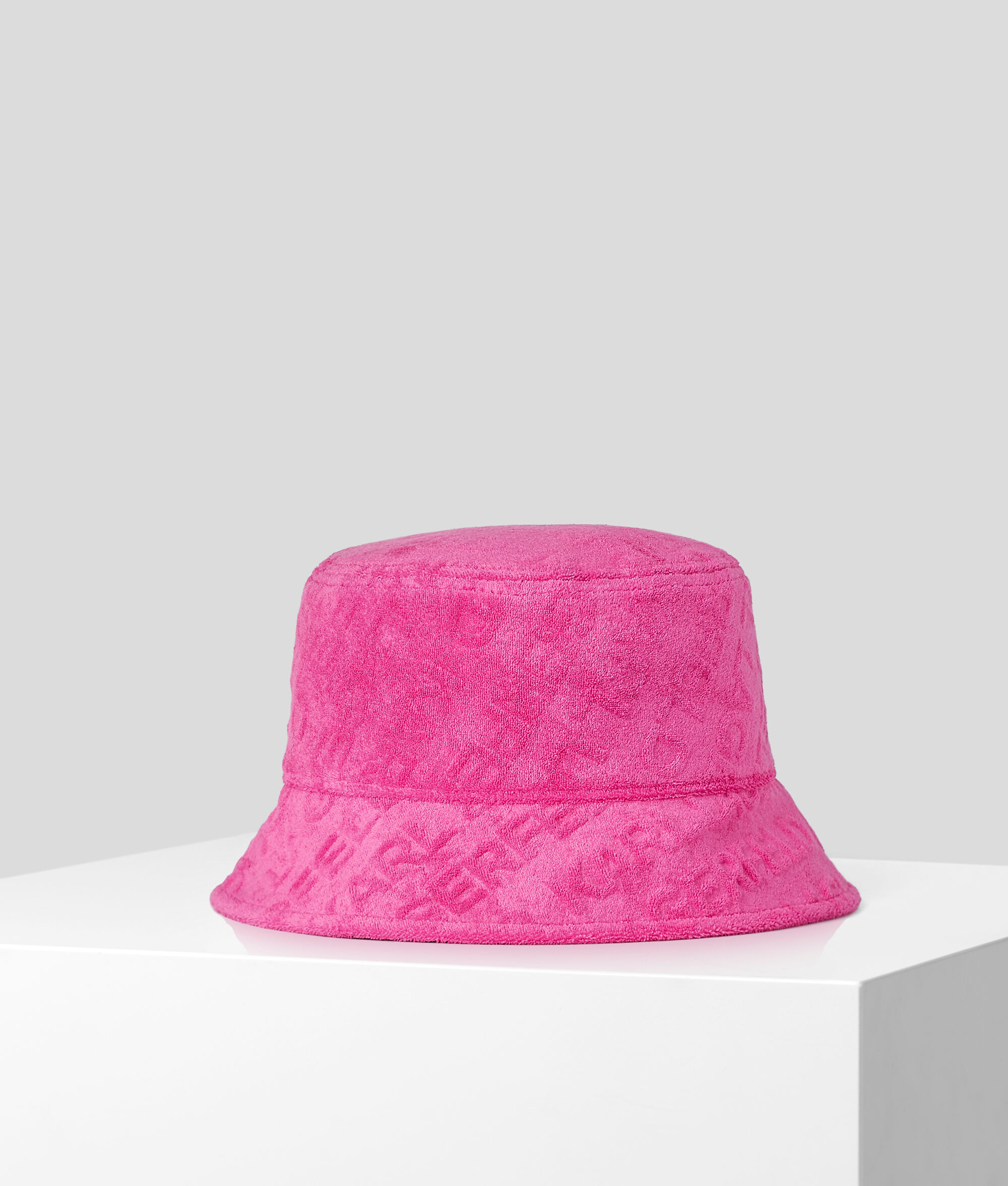 Bob de plage en tissu-éponge K/Logo
