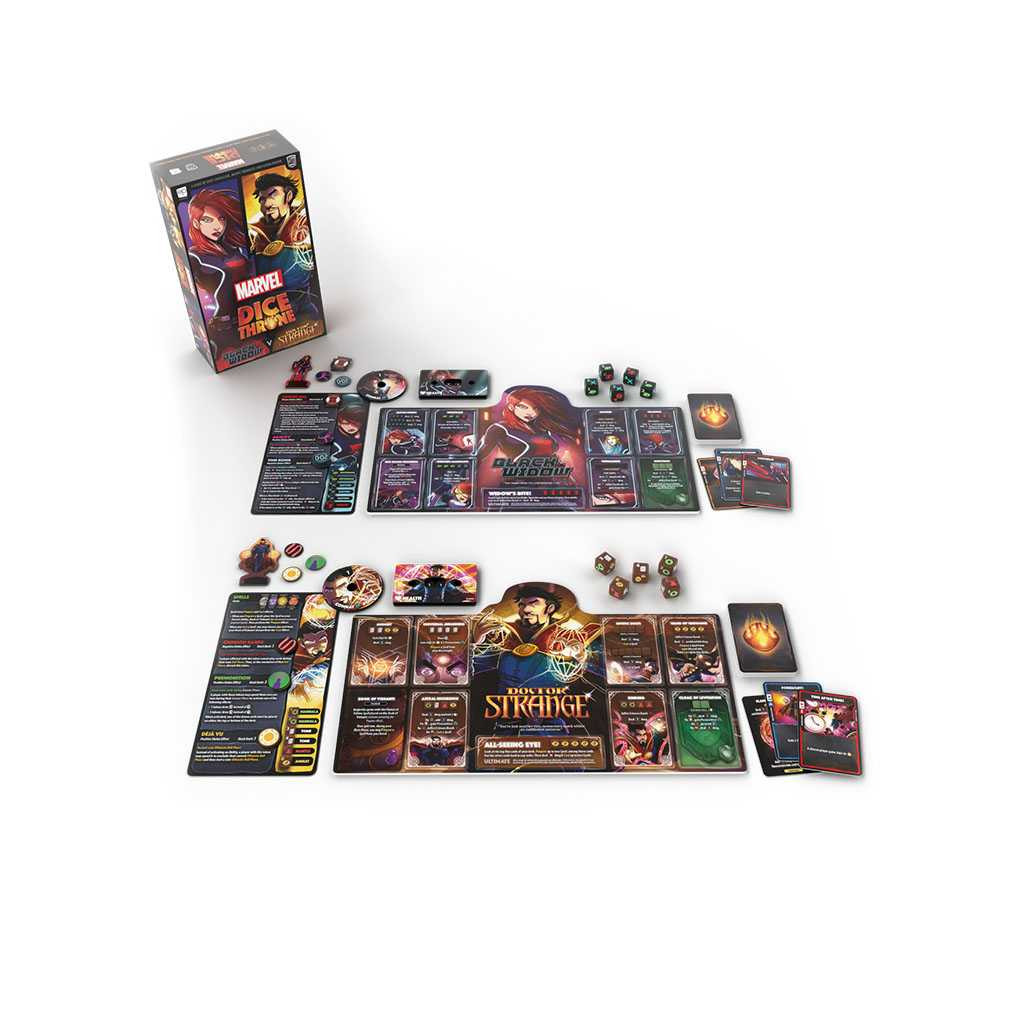 Dice Throne Marvel - Black Widow vs. Doctor Strange