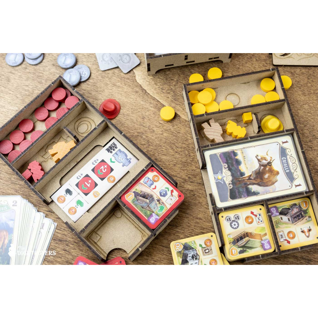 Rangement pour Boîte Dicetroyers - Great Western Trail (Seconde Édition)