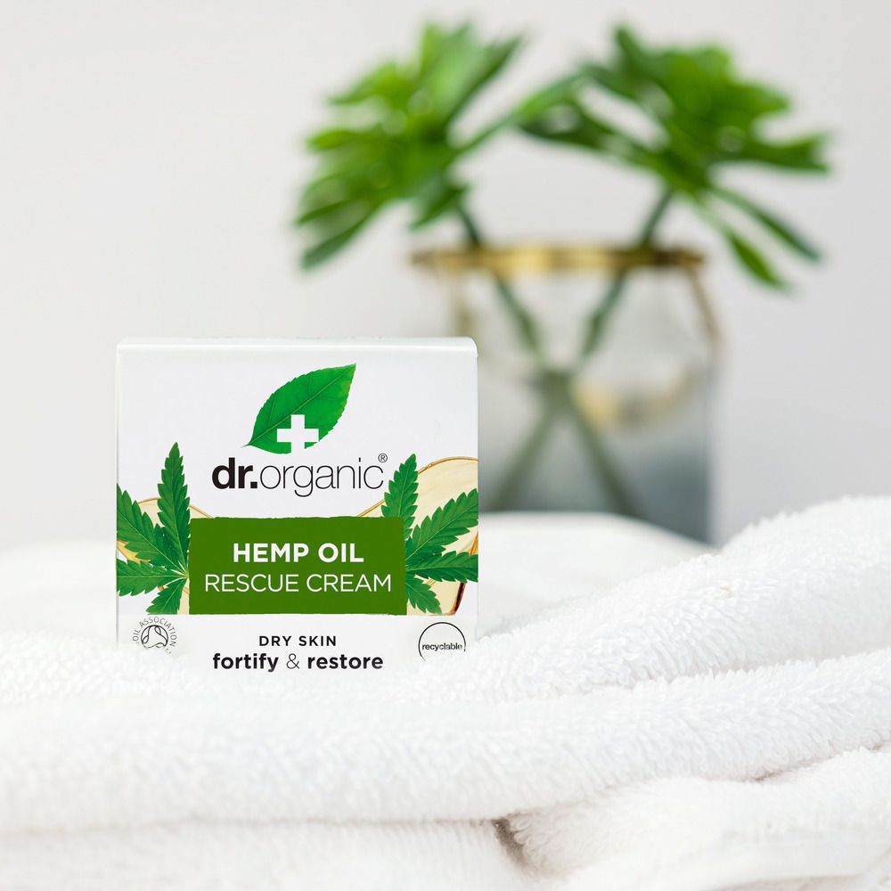 Dr. Organic Hemp Oil Rescue Cream - 50 ml