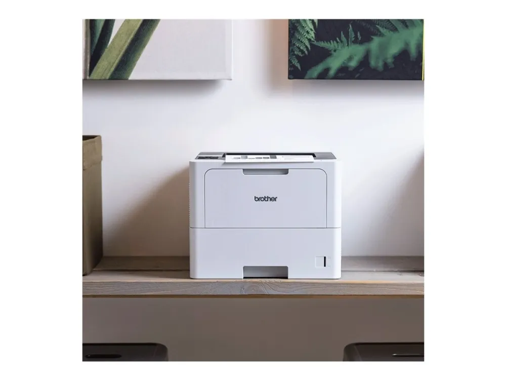 Brother HL-L6210DW - Printer - S/H - Duplex - laser - A4/Legal - 1200 x 1200 dpi - op til 50 spm - kapacitet: 620 ark - USB 2.0, Gigabit LAN, Wi-Fi(n)