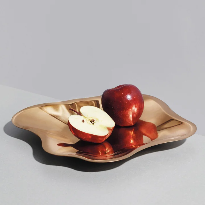 Iittala - Aalto Schale flach, rose gold, 504 mm