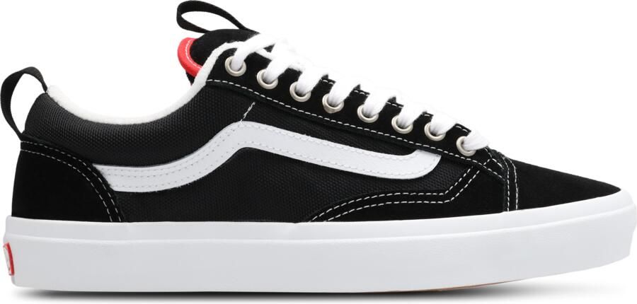VANS Skate Old Skool 36+ sneakers zwart wit rood