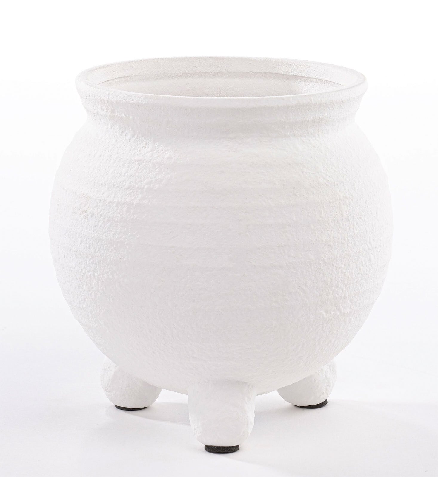 casaNOVA Übertopf Terrakotta weiß 20 cm
